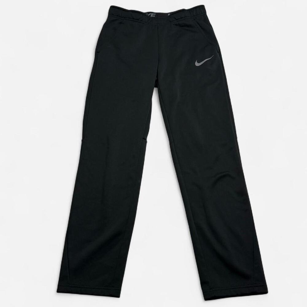 Nike Dri-FIT Therma Pants Black Joggers Men’s Small Training Athletic Swoosh